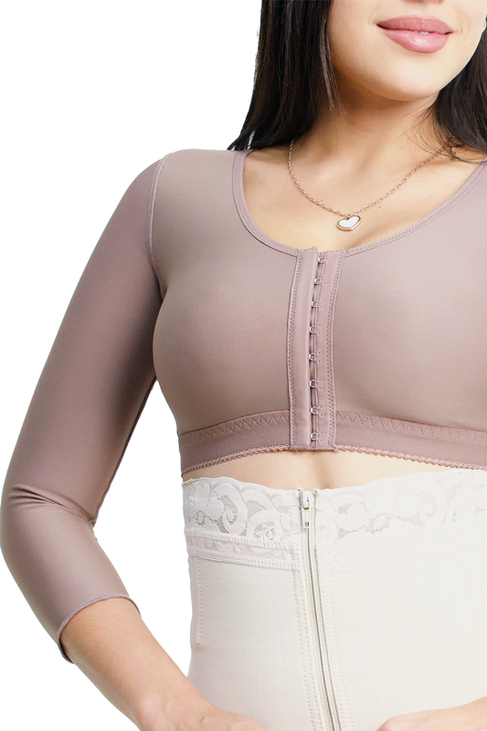 Brasier Con Mangas De Spandex